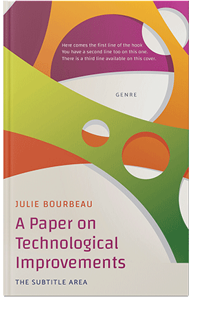 Pre Made Book Cover Satin Linen