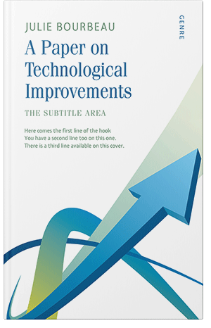 Premade Book Cover Eastern Blue