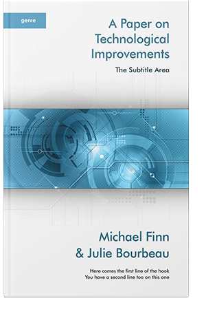 Pre Made Book Cover Boston Blue