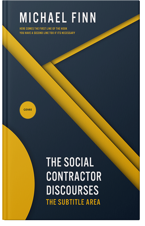 Front view of Premade Business Book Cover - Buddha Gold