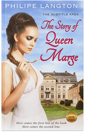 Pre Made Book Cover Mischka