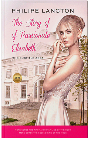 Premade Book Cover Almond