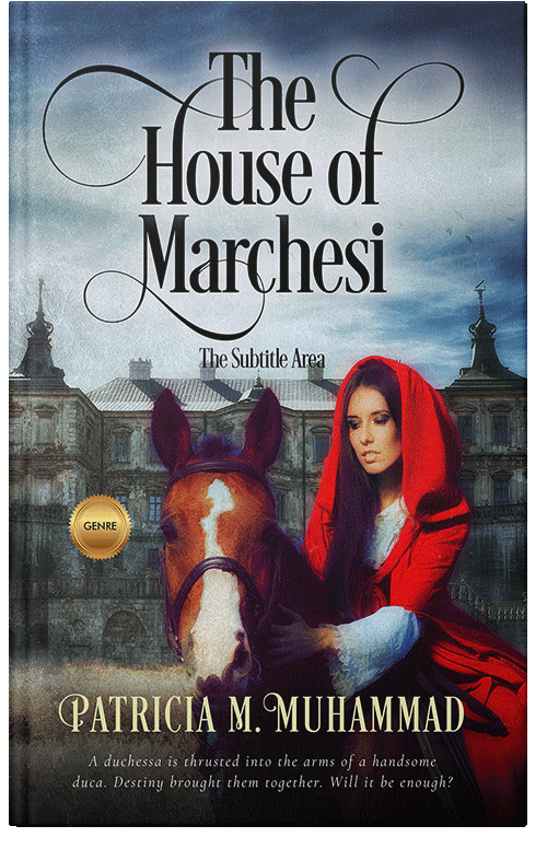 Front view of Premade Fantasy Book Cover - Baltic Sea