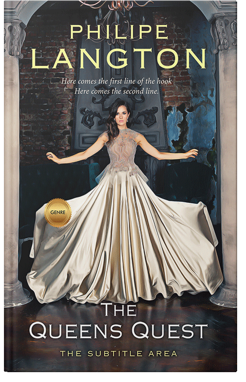 Front view of Premade Romance Book Cover - Baltic Sea