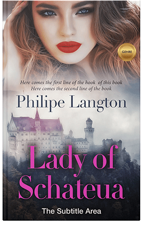 Pre Made Book Cover Silver Rust