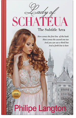 Premade Book Cover Bon Jour