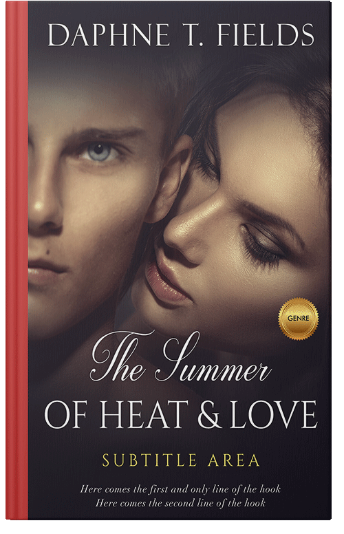 Front view of Premade Romance Book Cover - Thunder