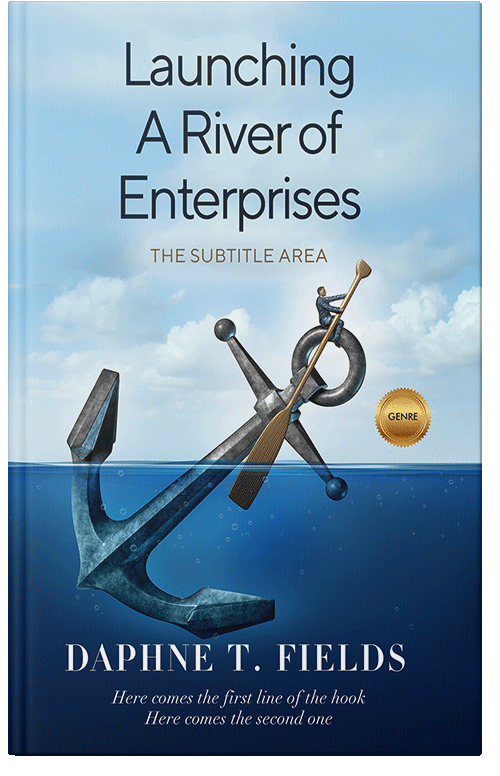 Front view of Premade Business Book Cover - Madison