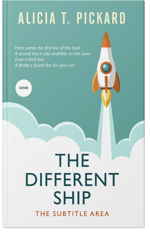 Front view of Premade Business Book Cover - Breaker Bay