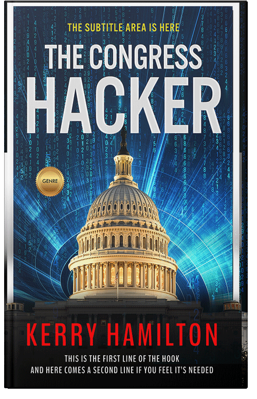 Front view of Premade Science Fiction Book Cover - Cameo