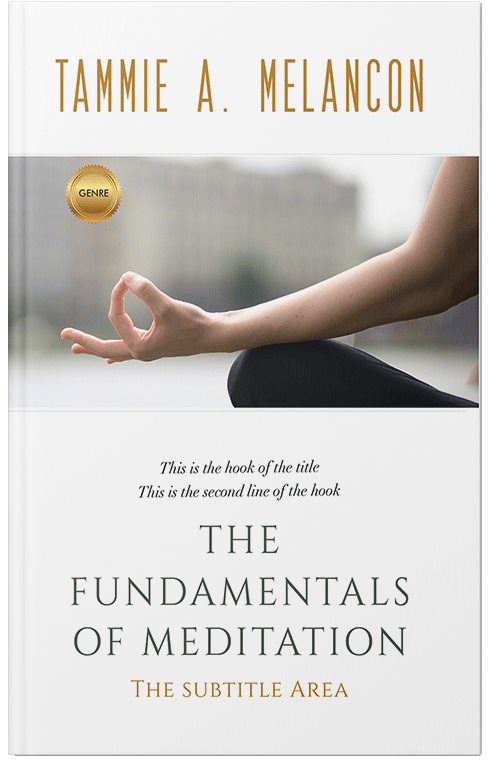 Front view of Premade Health & Mind & Body Book Cover - Tea