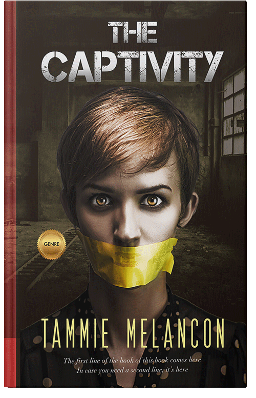 Front view of Premade Mystery & Thriller & Suspense Book Cover - Oil