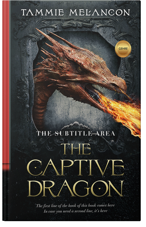 Front view of Premade Fantasy Book Cover - Woodsmoke