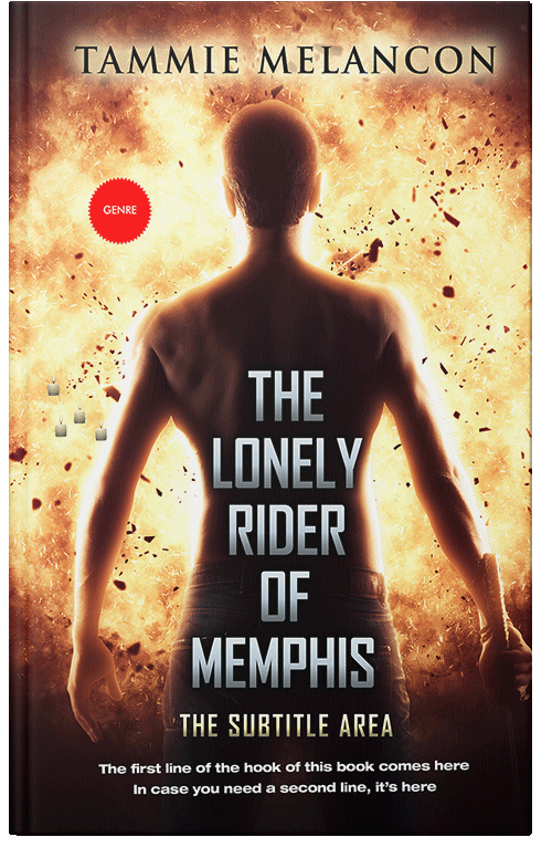 Front view of Premade Historical Book Cover - Double Colonial White