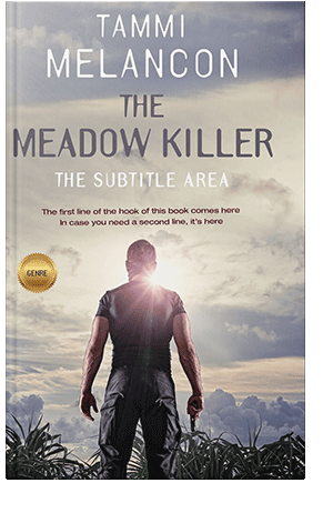 Pre Made Book Cover Silver Rust