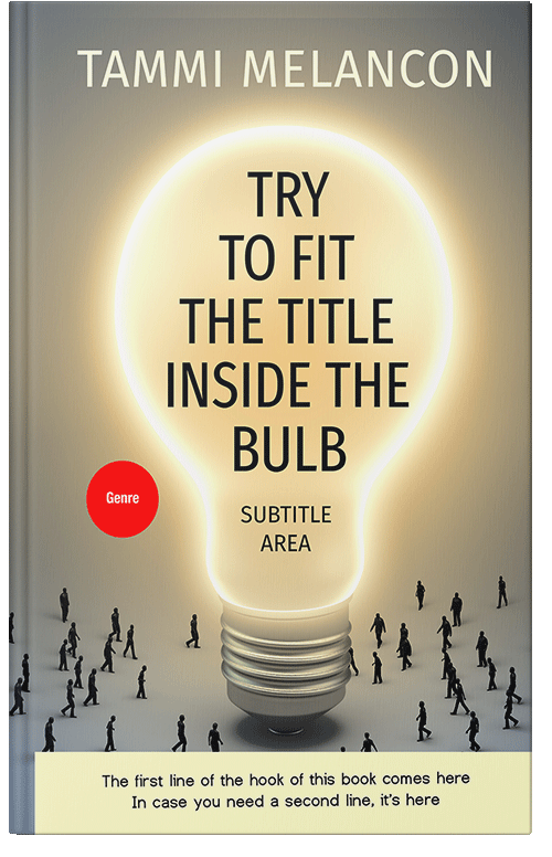 Front view of Premade Business Book Cover - Rodeo Dust