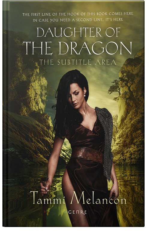 Front view of Premade Fantasy Book Cover - Mikado