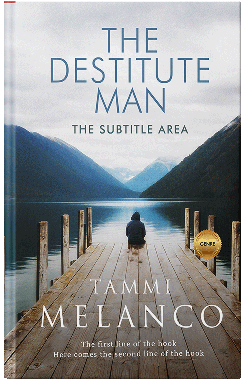 Front view of Premade Literary Fiction Book Cover - Te Papa Green