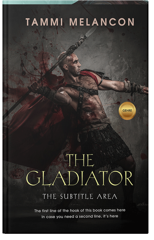 Front view of Premade Historical Book Cover - Zeus