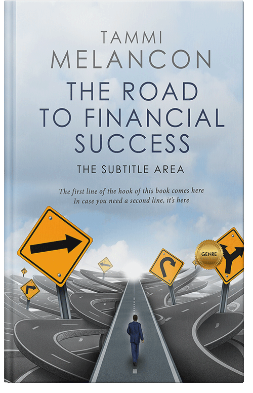 Front view of Premade Business Book Cover - Botticelli