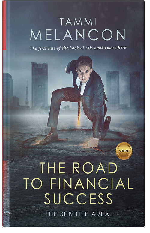 Front view of Premade Business Book Cover - Tuna