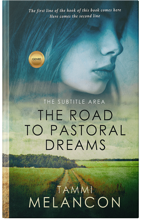 Front view of Premade Fantasy Book Cover - Te Papa Green