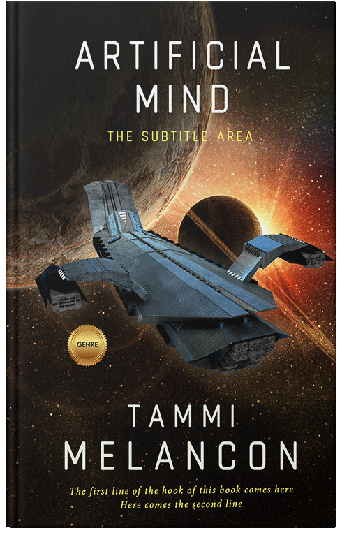 Front view of Premade Science Fiction Book Cover - Gondola