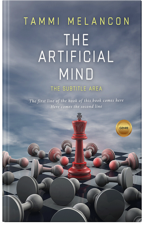 Front view of Premade Business Book Cover - Raven