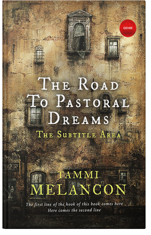 Front view of Premade Literary Fiction Book Cover - Birch