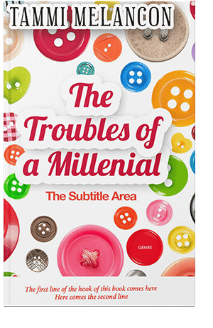 Pre Made Book Cover Bone