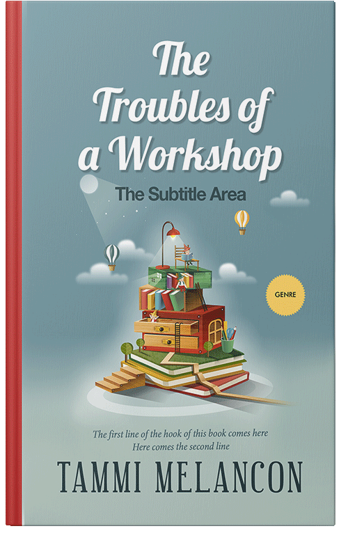 Front view of Premade Education Book Cover - Gumbo