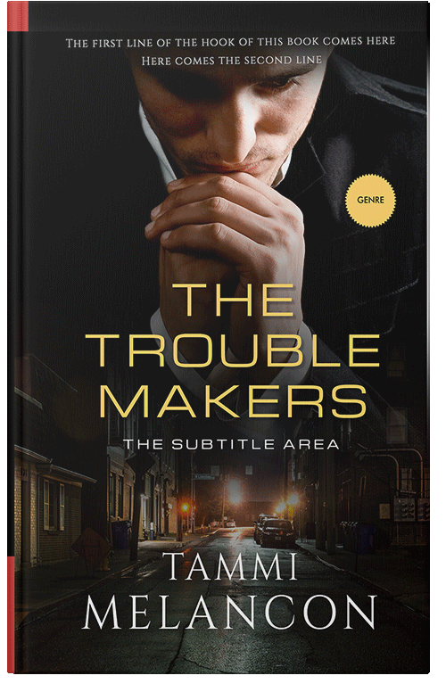 Front view of Premade Religion & Spirituality Book Cover - Night Rider