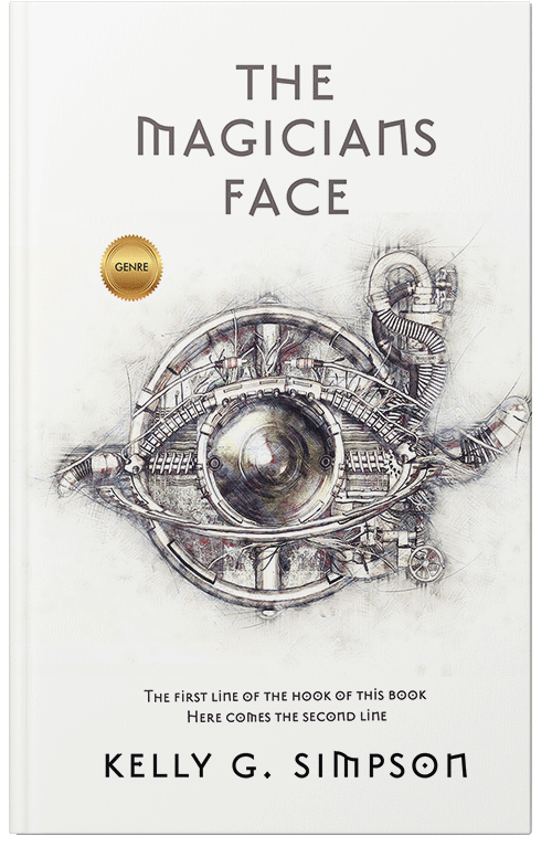 Front view of Premade Science Fiction Book Cover - Tundora