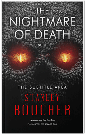 Premade Book Cover Cod Gray