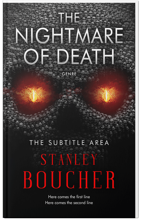 Front view of Premade Historical Book Cover - Cod Gray