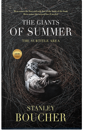 Premade Book Cover Cod Gray