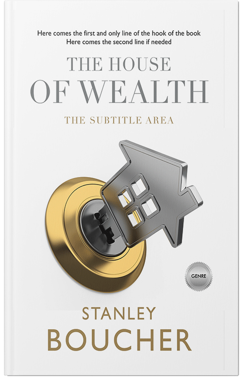 Front view of Premade Self-Improvement & Self-Help Book Cover - Hillary