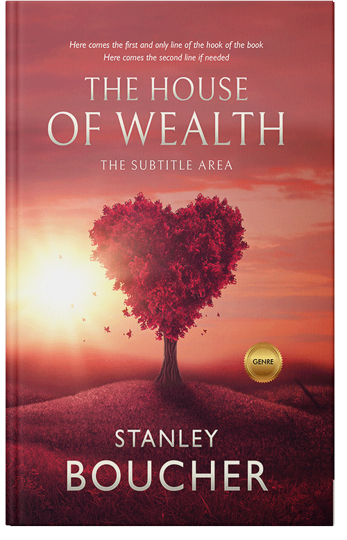 Front view of Premade Romance Book Cover - Fuzzy Wuzzy Brown