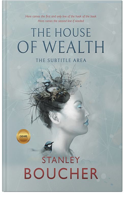 Front view of Premade Literary Fiction Book Cover - Submarine