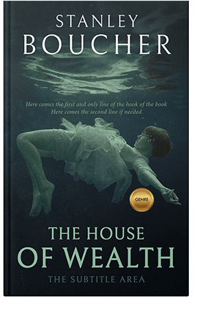 Pre Made Book Cover Aztec