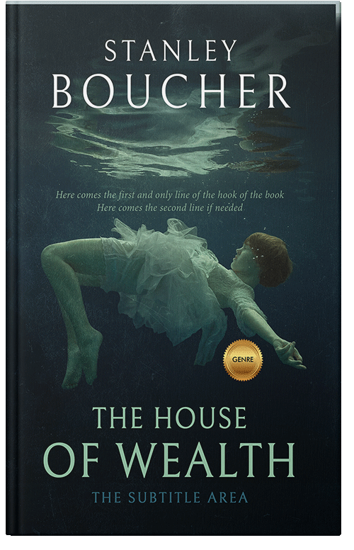 Front view of Premade Mystery & Thriller & Suspense Book Cover - Aztec