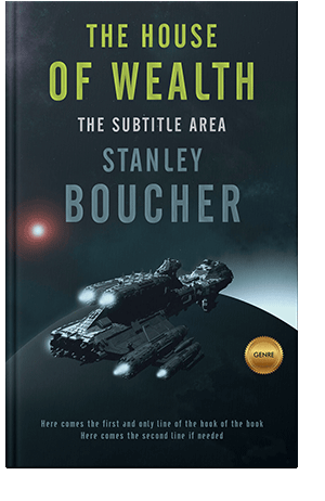 Pre Made Book Cover Firefly