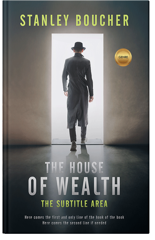 Front view of Premade Mystery & Thriller & Suspense Book Cover - Cape Cod