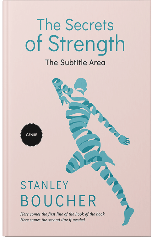 Front view of Premade Health & Mind & Body Book Cover - Pot Pourri