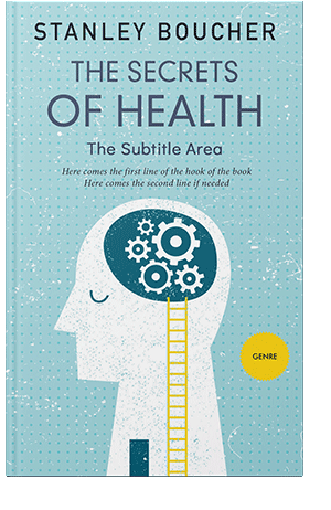 Pre Made Book Cover Powder Blue