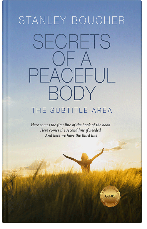 Front view of Premade Self-Improvement & Self-Help Book Cover - Iron