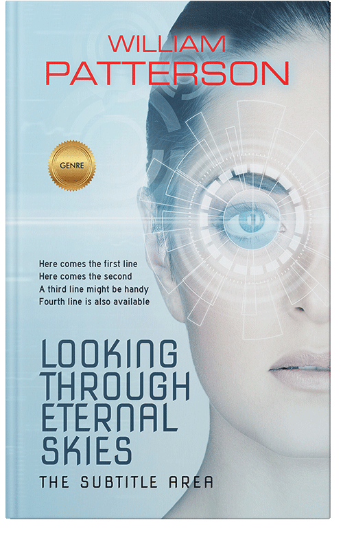 Front view of Premade Science Fiction Book Cover - Botticelli