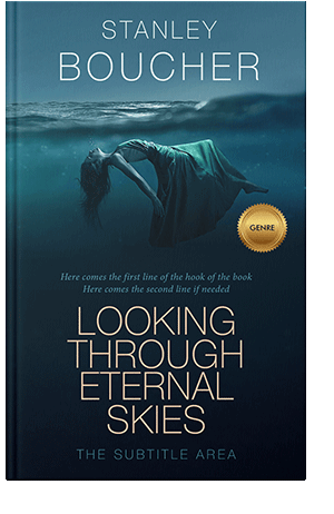 Pre Made Book Cover Black Pearl