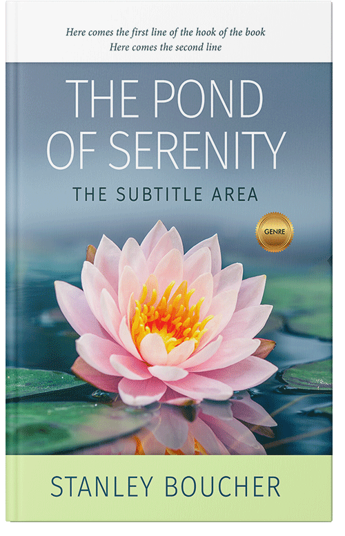 Front view of Premade Self-Improvement & Self-Help Book Cover - Bali Hai