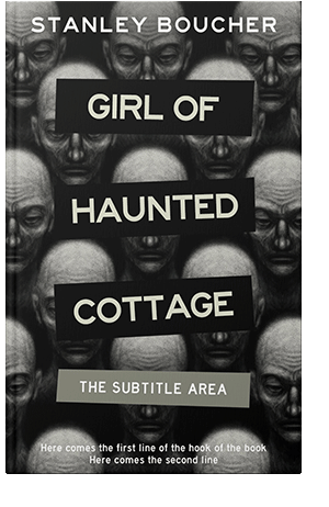 Pre Made Book Cover Cod Gray